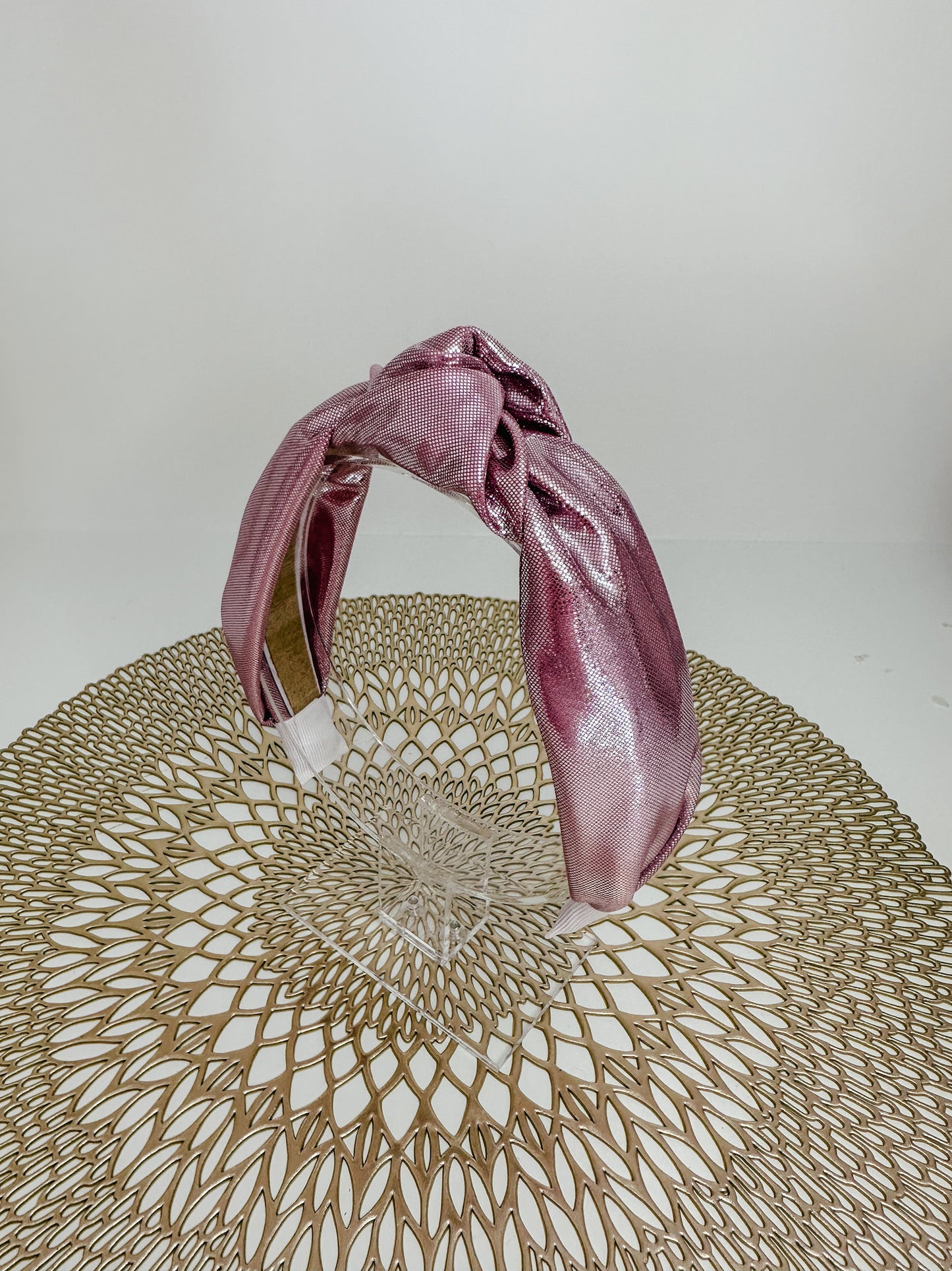 Pink Shimmer Headband