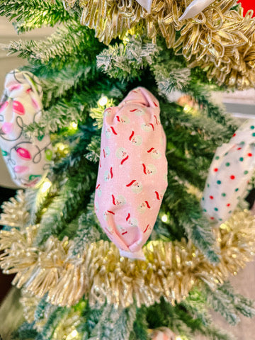Pink Santa Headband