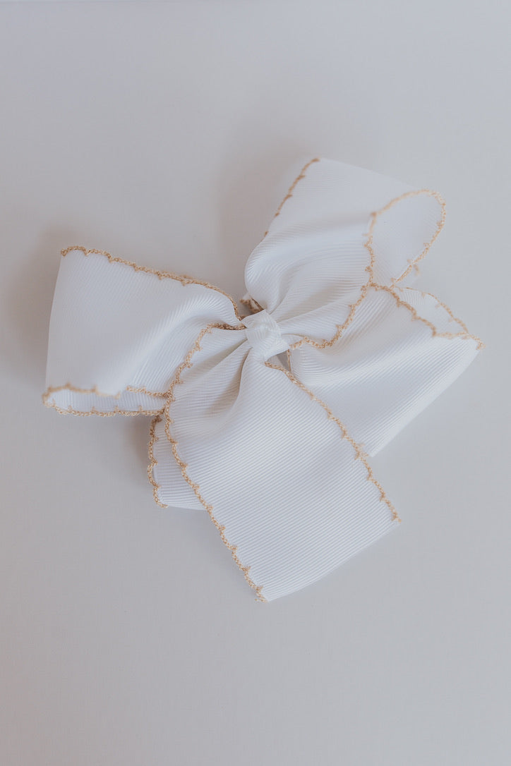 Embroidered Bow