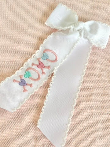 Embroidered Bows