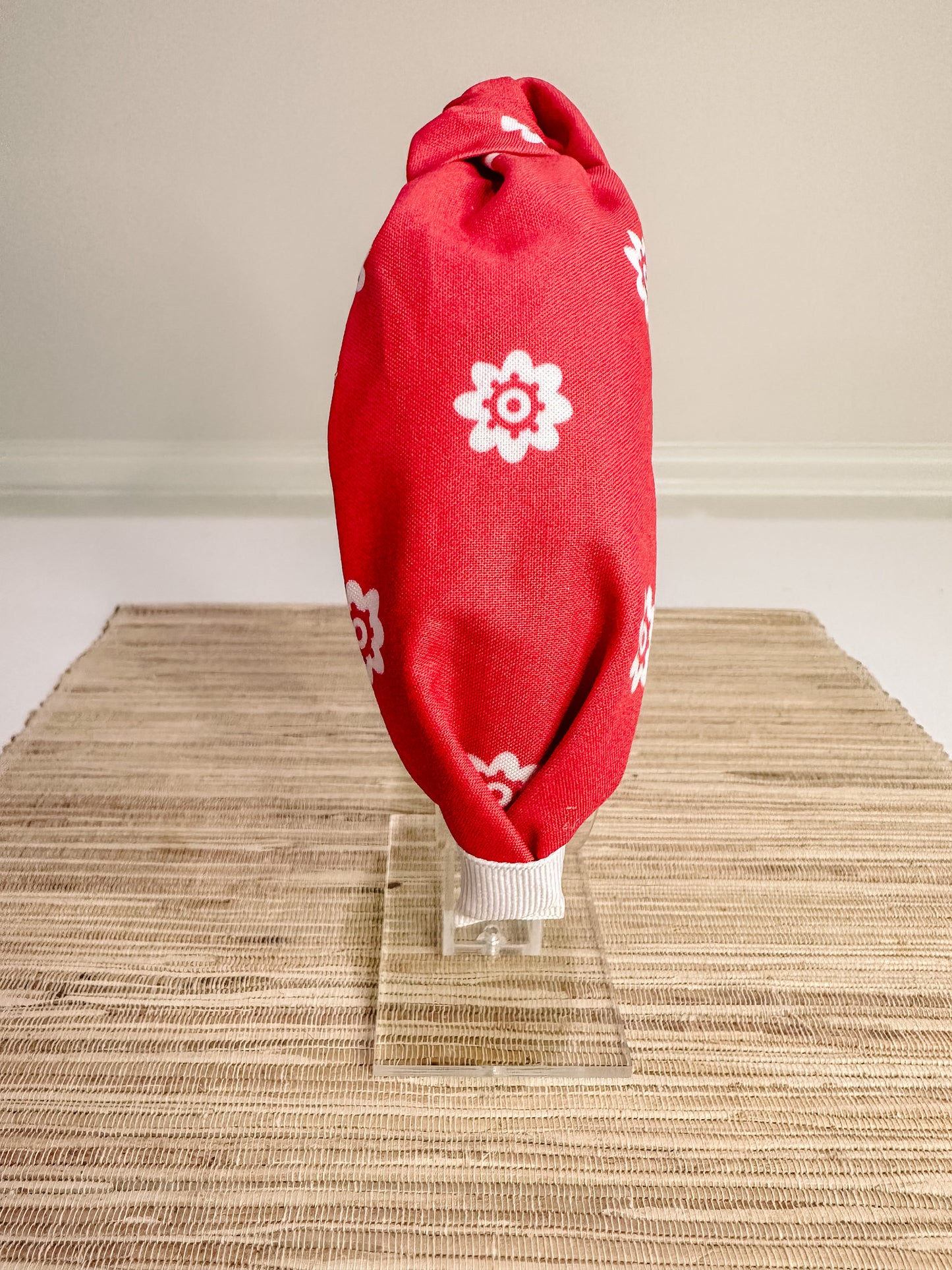 University of Arkansas Flower Headband