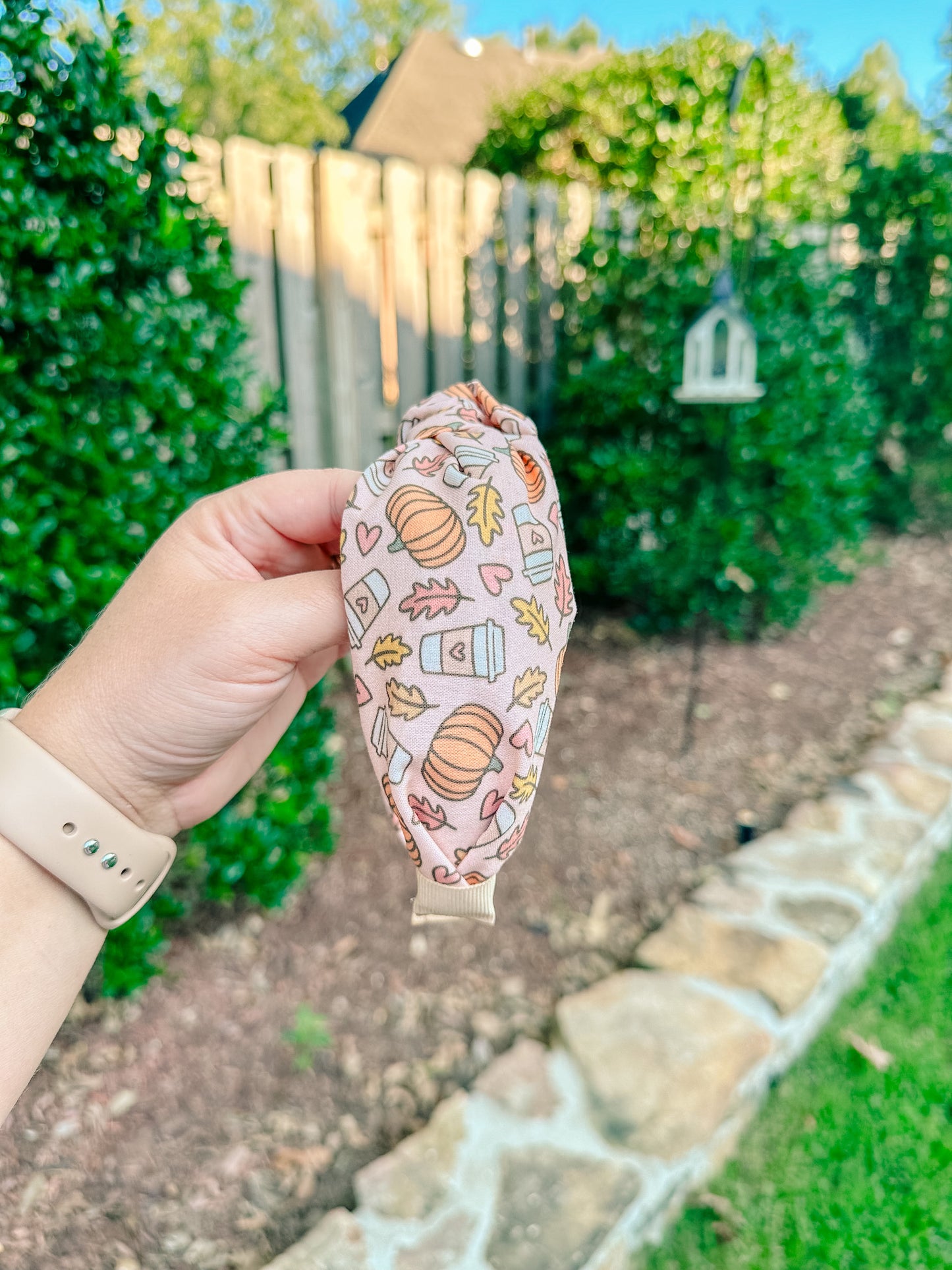 Pumpkin Spice Latte Headband