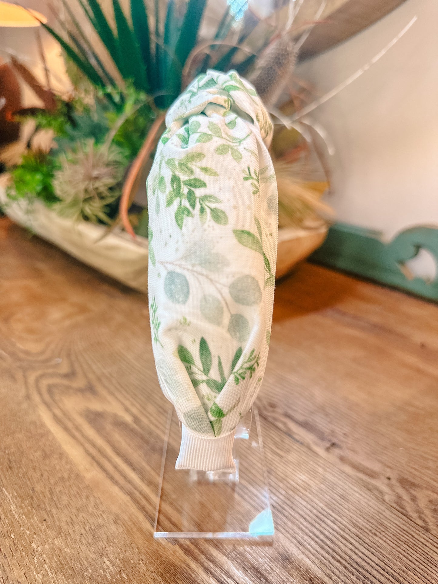 Eucalyptus White Headband
