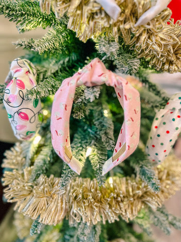 Pink Santa Headband