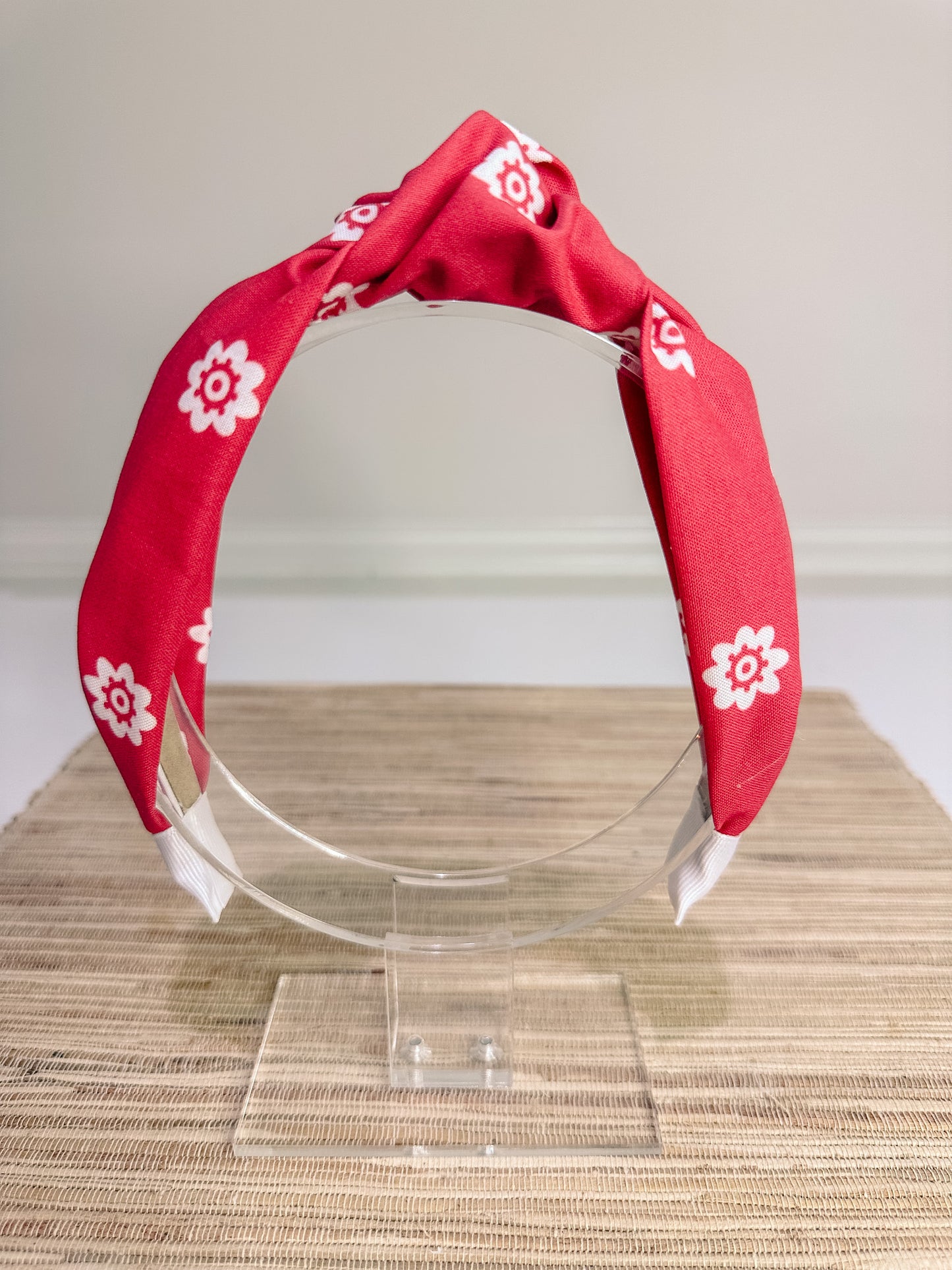 University of Arkansas Flower Headband
