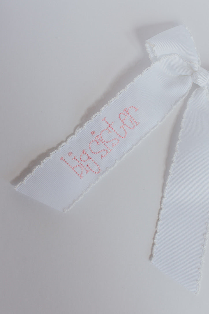 Embroidered Bows