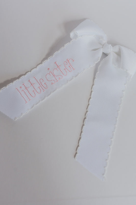 Embroidered Bows