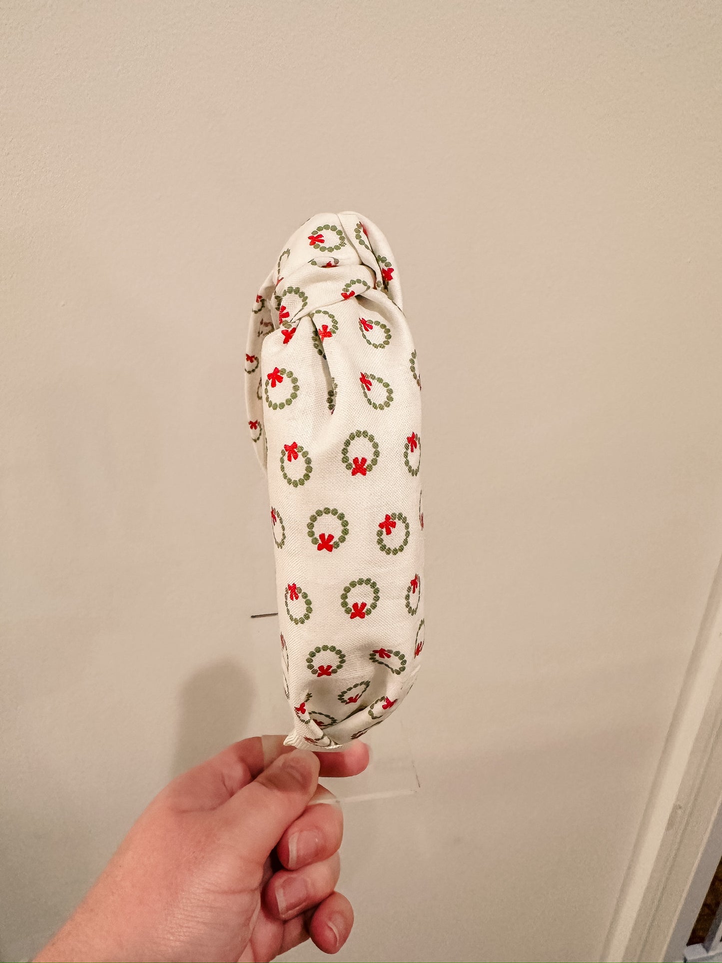 Christmas Wreath Headband