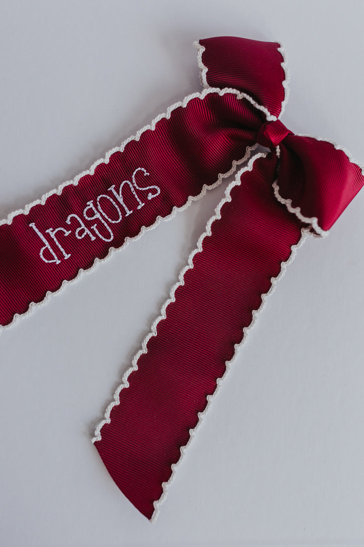 Embroidered Bows