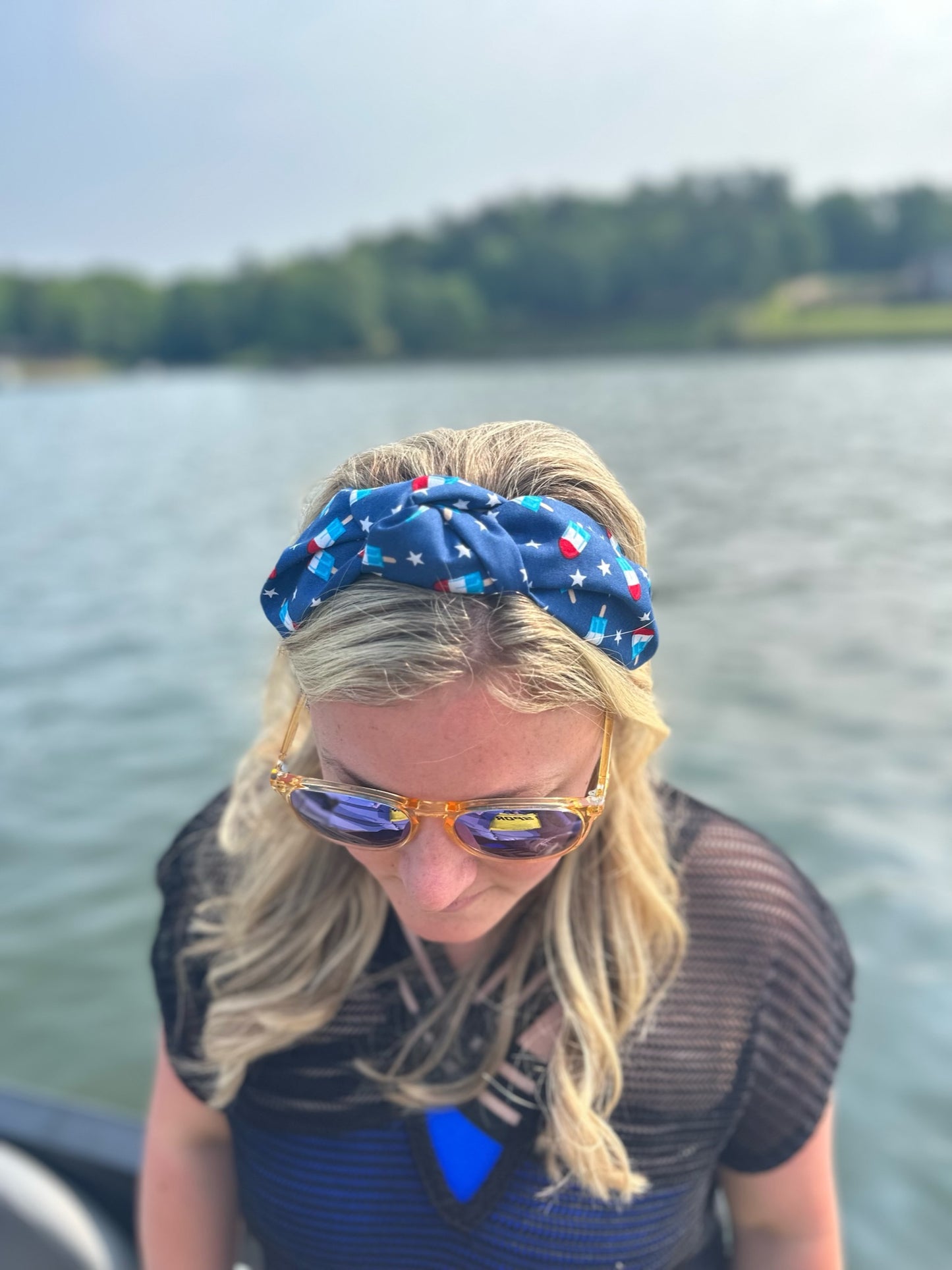 Red, White, and Blue Popsicle Headband