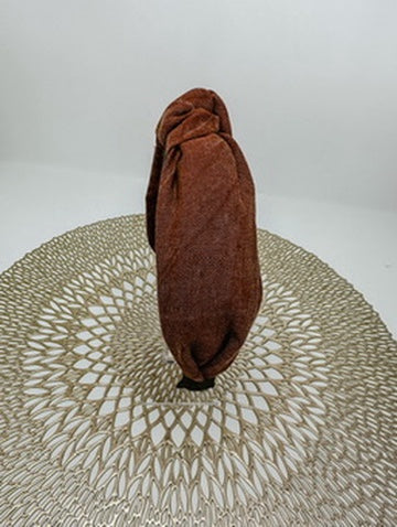 Rust Denim Headband
