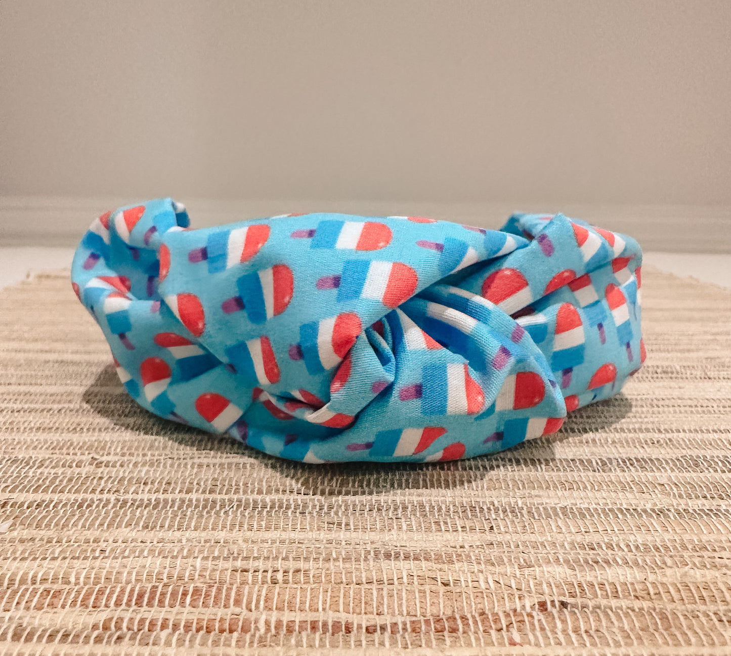 Light Blue American Popsicle Headband
