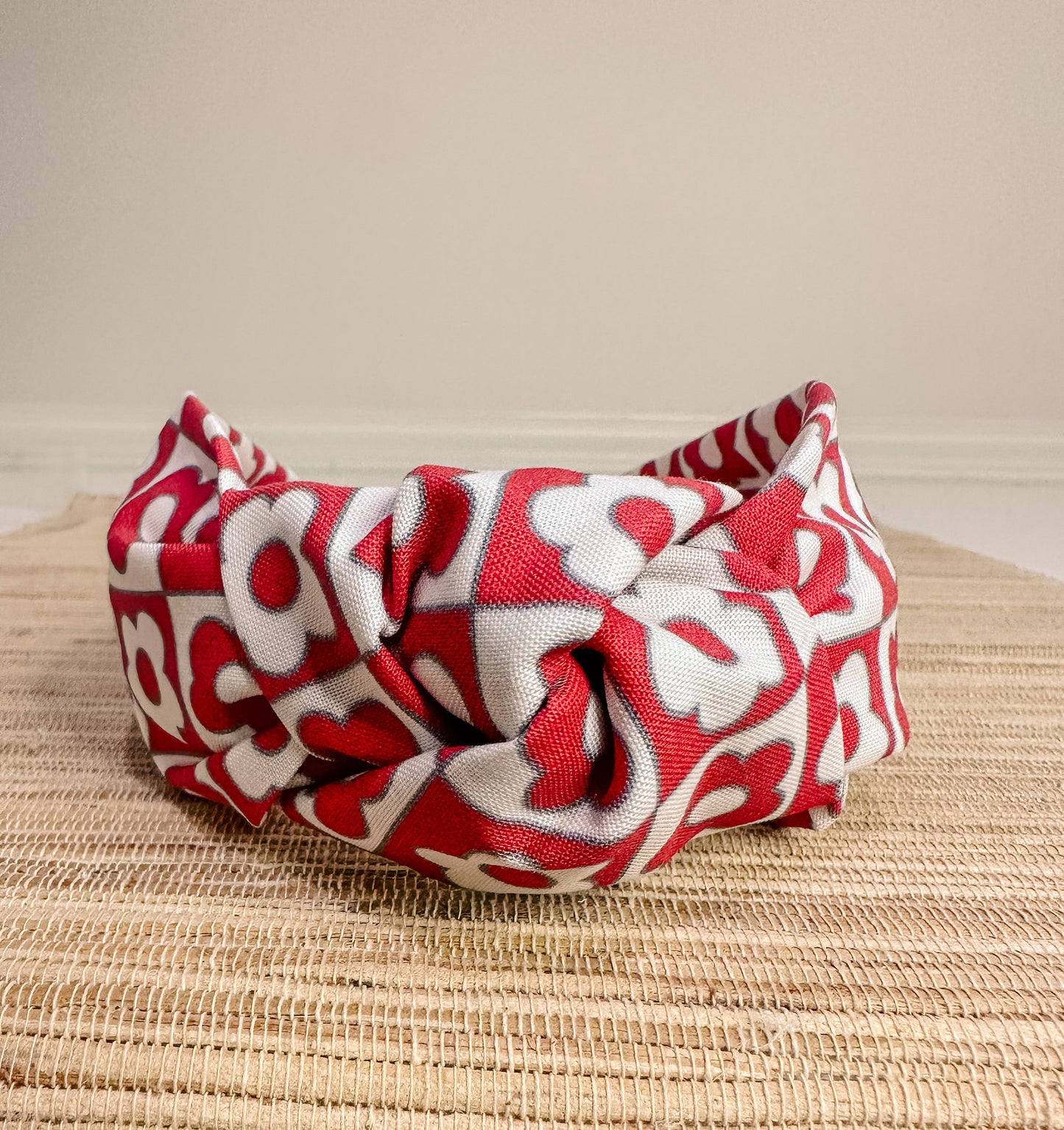 University of Alabama Flower Headband